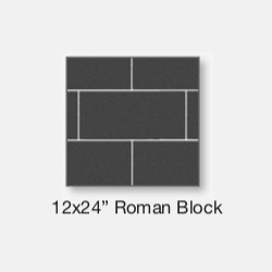 12x24 Roman Block